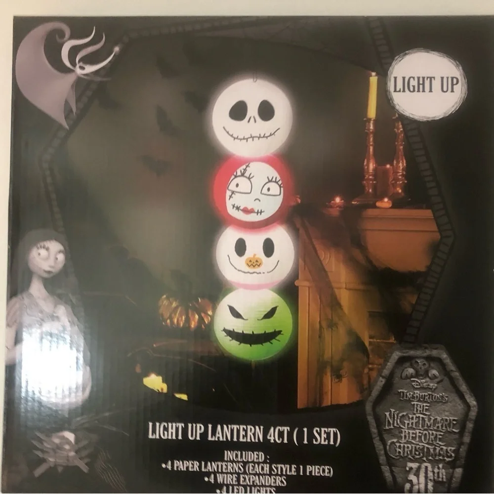 Light Up Lantern (4 count)